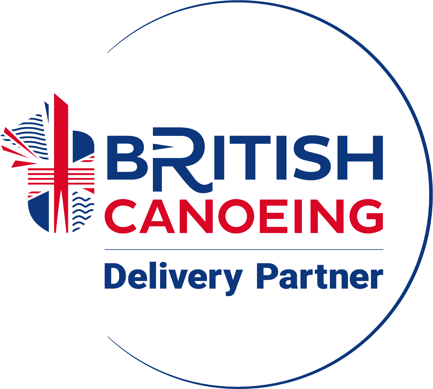 British Canoeing Delivery Partner Full Colour Logo